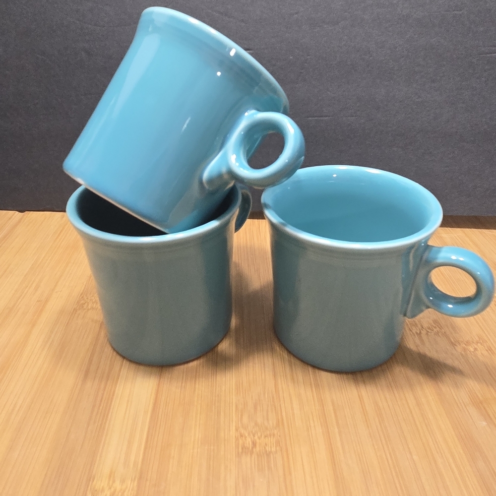 3 Fiesta Ware Tom & Jerry Mugs